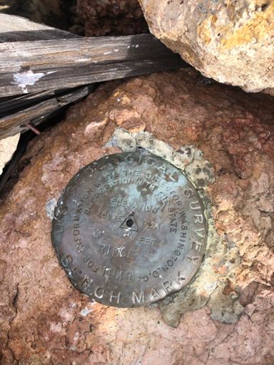 Hungry Ridge Bench Mark