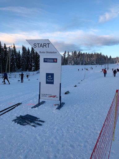 Fantastiske vinterforhold. -8 og sol