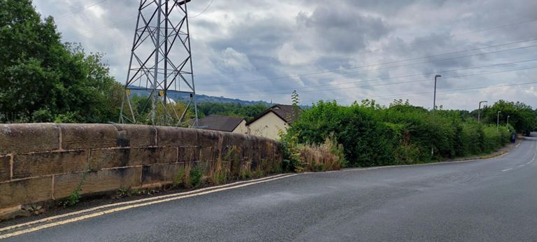 South west, from where we had come, back to Lancaster