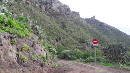 Es en Chamorga, donde acaba el asfalto