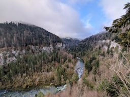 Via ferrata les échelles de la mort