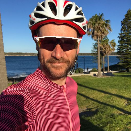 Fresh Rapha Kit. Pink Lines flyweight jersey. Merino base layer was needed in winter.