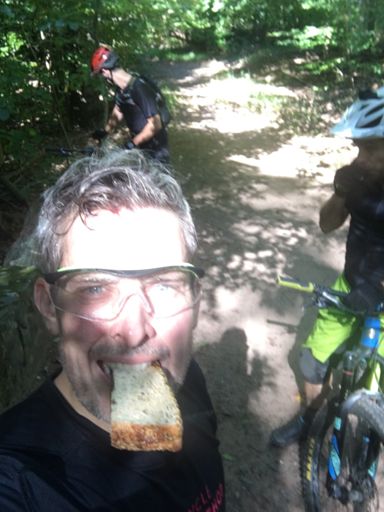 PB and J on multigrain. NuttZo