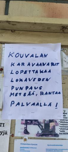 Taas ne Kouvalan karavaavarit olleet pahanteossa 😂