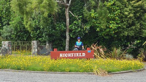 Flower garden at Highfield