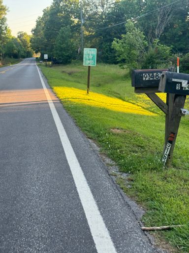 My first "long" solo ride in high school more than 30 years ago was an out/back from Hwy 280 to Pell City and back. I still remember thinking that there was a town named "Leaving" just outside Pell City and thought what a funny name for a town. In any case fast forward 20ish years (so maybe 10 years ago?) I biked by this sign for the first time in a while and had a second or two where I thought it was a town named "Leaving" again. Of course, I quickly realized that's not what it was and was dying laughing at the end of a super long ride ... possibly even one of the first times I rode home from Cheaha.  