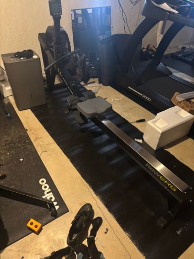 More equipment among the chaos.