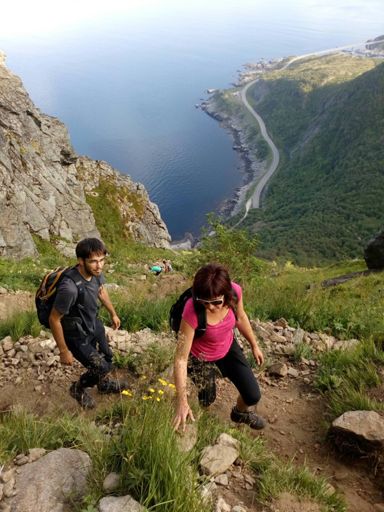 Už se blížíme k vrcholu, ale morálka klesá, tak je třeba povzbuzovat