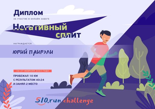 83 участника онлайн-забега