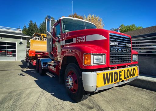 Occidental Volunteer fire services new addition. The only dozer owned by a volunteer fire service in the USA. 💥