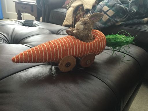 Easter Bunny is a bad ass!