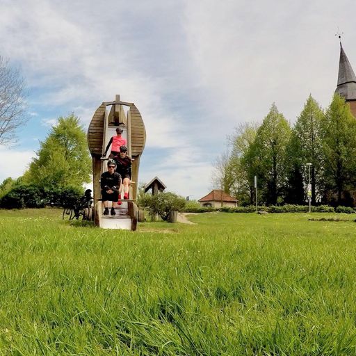 Bissel toben mit den Mädels. 😀