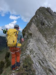 Traversée des Verraux avec Raphaël