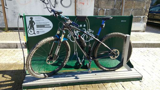 Estação de lavagem municipal no Castêlo da Maia, a Maia está muito à frente