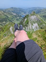Crêtes au dessus du Schwarzsee : Fochsenflue et Chörblispitz