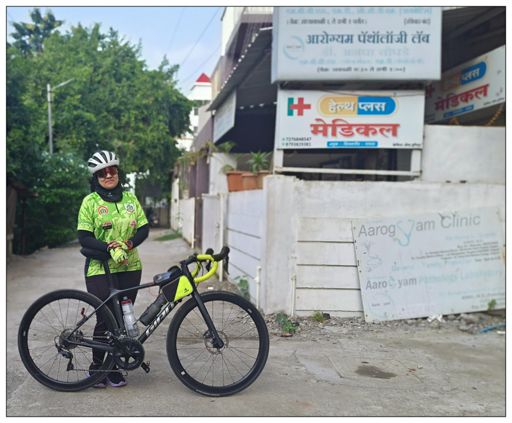 Pic clicked before Ride..