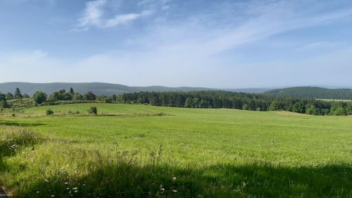 Entre saint régis du coin et gimel (vue sud ouest haute loire)