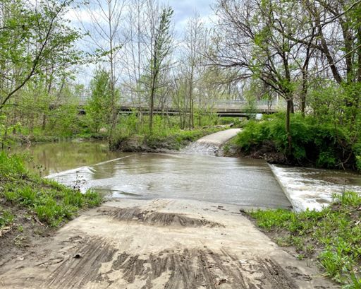 Brought the wrong shoes for fording streams.