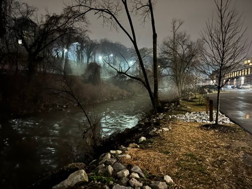 Jones Falls in Hampden.