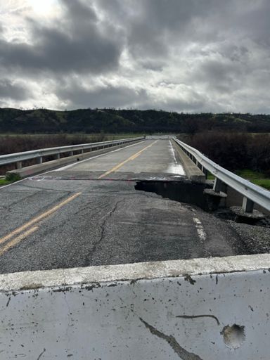 Newville Road Closed at Kendrick Creek
