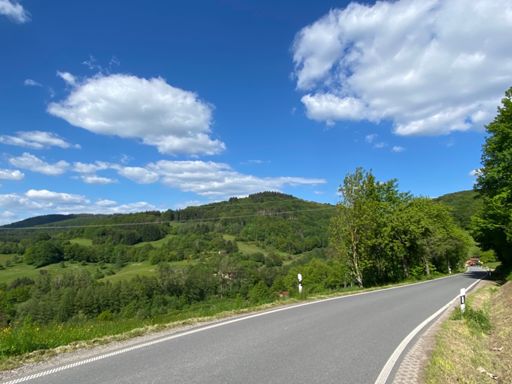 Abfahrt nach Zotzenbach