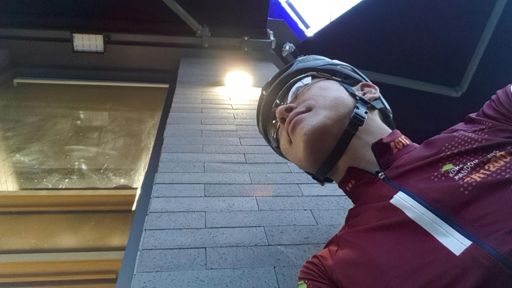 저녁식사 땅콩크림빵+라떼