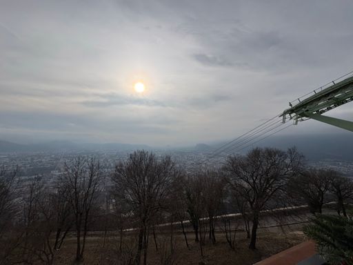 Vercors depuis la Bastille.