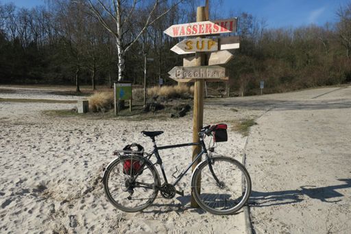 Beach-Feeling am Bleibtreusee