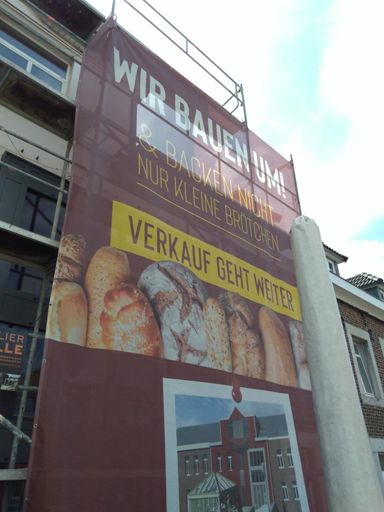 Bäckerei im deutschsprachigen Teil von Belgien