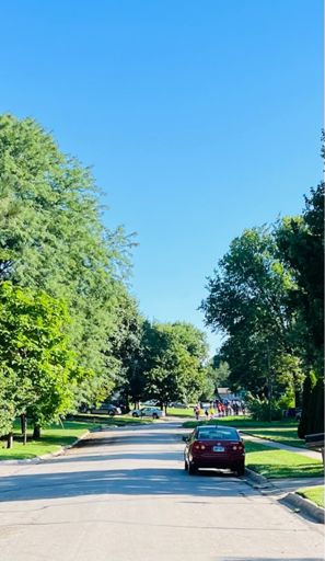 In the convoy getting ready to sprint for the peloton. Forgot my phone at home, had to work to catch back on.