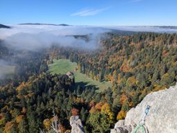 Petite et grande arêtes des aiguilles de Beaulmes avec Raphaël et Sandrine