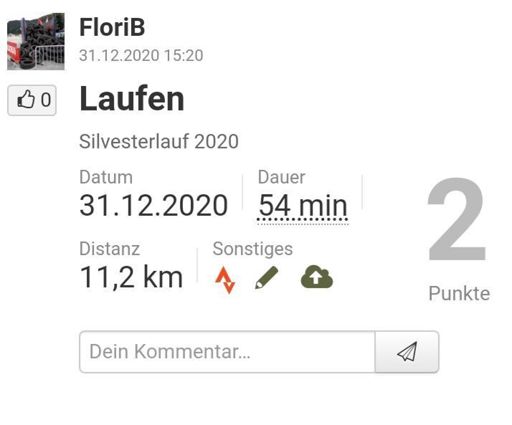 sogar im MTB-Winterpokal wurde von Strava richtig synchronisiert
