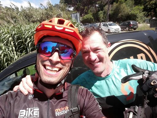 Com o grande Vitor Gamito