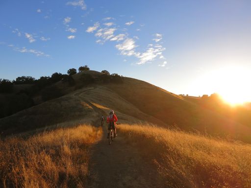 Sunrise on Steer Ridge.