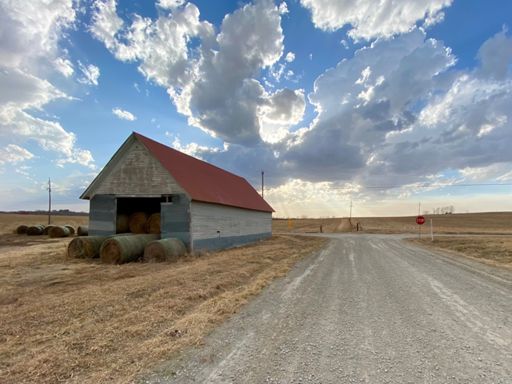 The blue skies were behind me the whole time.