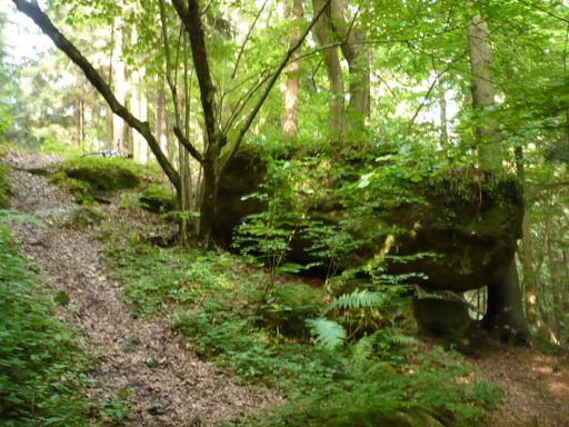 Płaczący kamień między Florianką, a Góreckiem Starym