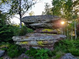 Sortie à vélo le soir