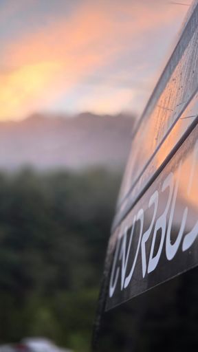 Sunrise at Wag Farm, NC before the 2025 Belgian Waffle Ride 