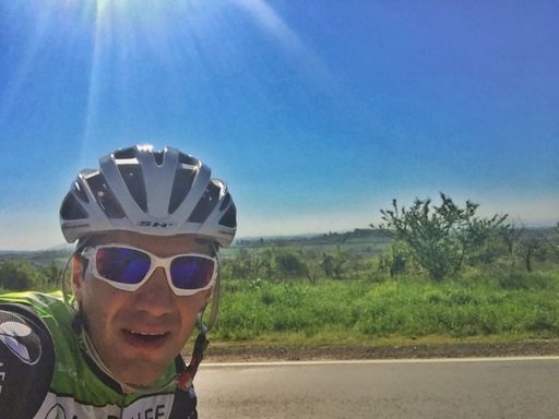 Morao sam 1an Selfie u pokretu da bacim😉 zbog treninga na Pisti 😄💪🏼