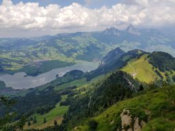 Rando Rigi Hochflue par sentier alpin