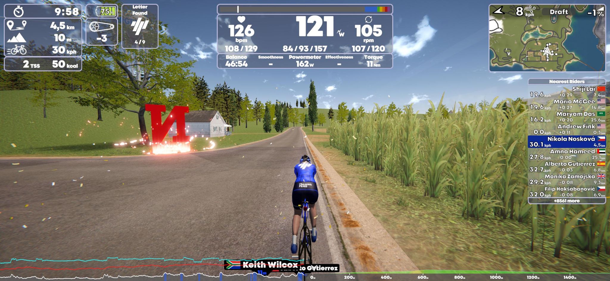 TrainingPeaks Virtual