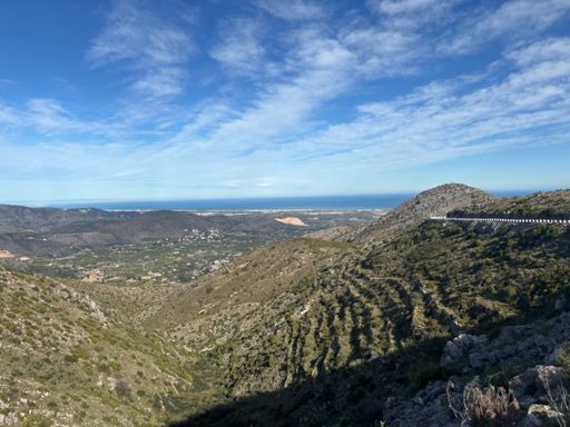 View from the top of Val d’Ebo