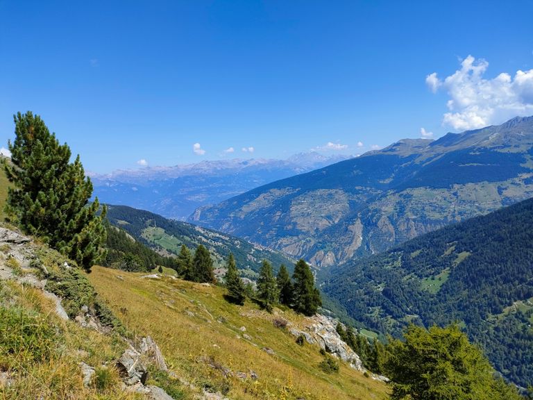 St-Martin et Mase, sur l'autre versant