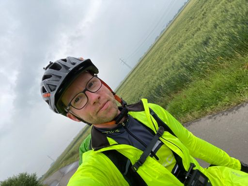 Gibt schönere Tage auf dem Rad. 🙄