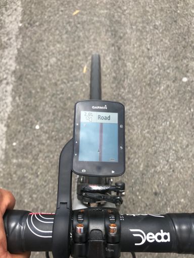 Cycling in the water