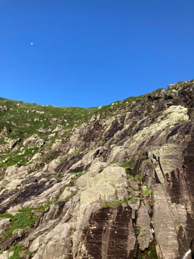 Waning Gibbous Moon! .. from the Ravine. 