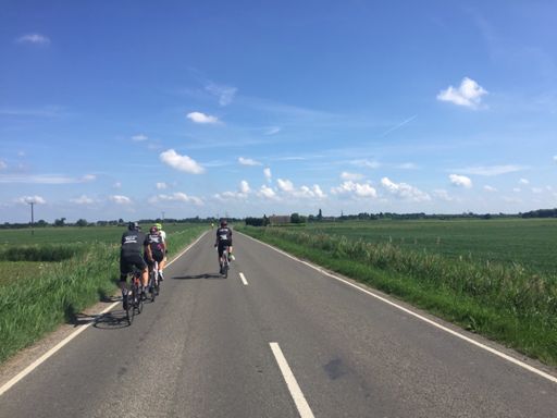 The flat, long, straight, flat, dull, flat roads of the Fens. Did I mention it was flat?