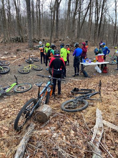 Thanks so much to the club for the mid ride snack stop!
