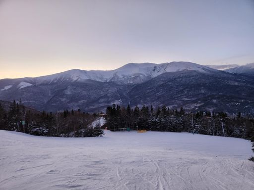 Headed down Polecat trail...