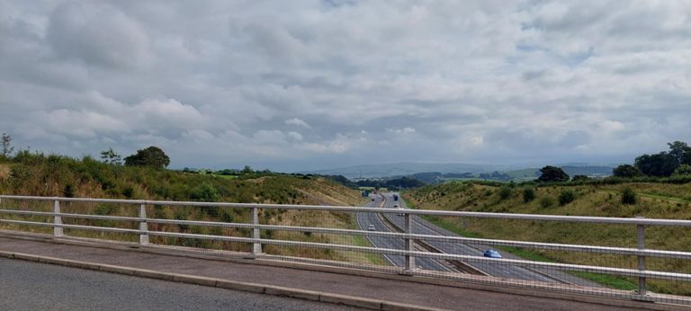 View of the Bay Gateway leading to the M6. https://en.wikipedia.org/wiki/Heysham_to_M6_Link_Road